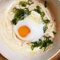 um♪'s cooksnap of when they made 塩昆布が決め手！明太マヨレモン釜玉うどん.
