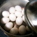 クック3D63YZ☆'s cooksnap of when they made 活力鍋でつるんと剥きやすい半熟卵.