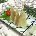 サヤスカマカン's cooksnap of when they made クリスマスツリーのサンドイッチ.