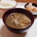 チコリママ's cooksnap of when they made 舞茸味噌汁におろし生姜.