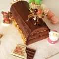 yocchi2109's cooksnap of when they made チョコレートのブッシュドノエル.