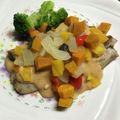 おのみちゃん's cooksnap of when they made あじのソテー～ヨーグルトカレーソース～.