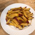 mikko6's cooksnap of when they made さつまいも ココナッツオイルで揚げ焼き.