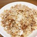 かつぞう☆'s cooksnap of when they made 梅とシラスで、ウメェ～チャーハン♪.