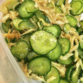 ムーヒツジ's cooksnap of when they made 洋風仕立て♡切り干し大根と胡瓜のサラダ.