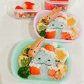 m♡smama's cooksnap of when they made ウインナー飾り切り★赤鼻のトナカイさん♪.