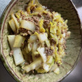 パンコパンダ's cooksnap of when they made 白菜とミンチの白だしめんつゆ炒め.