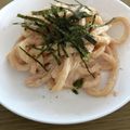 hirosabumi's cooksnap of when they made たらこうどん.