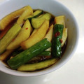 りんばたまま's cooksnap of when they made 動画レシピ】きゅうりと大根のピリ甘辛漬け.