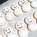 kouok's cooksnap of when they made クリスマスに♡可愛いスノーマンボール.