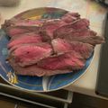 ジュゴンちゃん's cooksnap of when they made レンジde焼かない味付きローストビーフ♪.