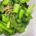キュキュットさん's cooksnap of when they made 小松菜　中華風ナムル.