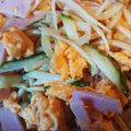 naki1227's cooksnap of when they made 我が家のピリ辛スパサラダ.