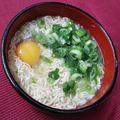 SUNMOONMOM's cooksnap of when they made インスタントラーメン アレンジ 醤油編.