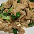 ラブミニ228's cooksnap of when they made 豚肉と青梗菜炒め.