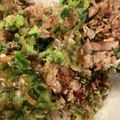 Azureus's cooksnap of when they made 小松菜大量消費！小松菜deお好み焼き.