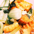 ひなた１０１６'s cooksnap of when they made 超簡単！厚揚げと青梗菜の中華風炒め！！.