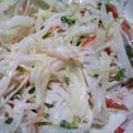 クックTTMYCD☆'s cooksnap of when they made モリモリ食べる！カニカマW大根マヨサラダ.