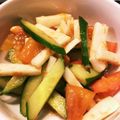 33smile33's cooksnap of when they made 山芋とトマトのさっぱりサラダ.