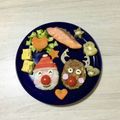 クック4P73QB☆'s cooksnap of when they made クリスマスに！簡単！トナカイハンバーグ.