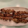 あちゃぺー's cooksnap of when they made ビール多めに～激安こまぎれ串焼き！.
