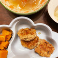 ナニカウアイ's cooksnap of when they made 離乳食完了期 鶏ひき肉とえのきのつくね.