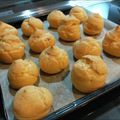 mai_min's cooksnap of when they made 米粉でシュー生地＊抹茶小豆エクレア.