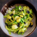 ひさかた's cooksnap of when they made 料理上手見え？青梗菜とアボガドの和え物.