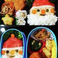 ☆★ケイト★☆'s cooksnap of when they made ＊キャラ弁＊　クリスマスに★サンタさん.