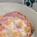 dechili's cooksnap of when they made 生ハムチーズのせトースト.