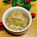 ルパンのかあさん☆彡's cooksnap of when they made 大根・キャベツの味噌汁♪.