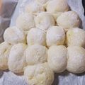 TO1128's cooksnap of when they made Xmas☆白いクリスマスツリーちぎりパン.