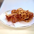 かっちゃん杉's cooksnap of when they made おつまみに！カレー味のレンコンチップス.