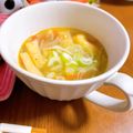 ❀akiko❀'s cooksnap of when they made ［簡単 えのき人参 食べる中華スープ ］.