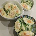 ☆☆まゆ's cooksnap of when they made 海老とブロッコリーのクリーミー胡麻サラダ.