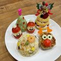 クックUGKM6M☆'s cooksnap of when they made マッシュポテトのツリーとサンタクロース.