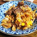 ごはん好きパンも好き's cooksnap of when they made 牛肉ペッパーライス.