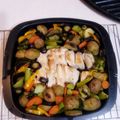 babyleaf's cooksnap of when they made 鶏むねと温野菜のサラダ-アラジン公式.