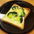 Asato★'s cooksnap of when they made ブロッコリーのトースト☆.