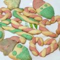 ひぃたろぉ～♪'s cooksnap of when they made クリスマス☆キャンディーケインなクッキー.