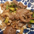 chickenc's cooksnap of when they made アスパラと牛肉炒め・中華風.