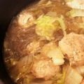 ＊3030＊'s cooksnap of when they made 10分で完成！鶏だんごと白菜の春雨煮.