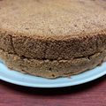 chococoin's cooksnap of when they made デコレーションケーキ用スポンジ.