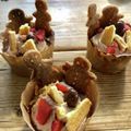 冷蔵庫レスキュー隊's cooksnap of when they made クリスマスショコラカップシフォンケーキ.