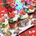 辰夫女子's cooksnap of when they made HMで簡単♡カップケーキ《クリスマス》.