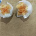 こよんた's cooksnap of when they made ゆで卵の飾り切り.