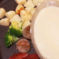 kumichef's cooksnap of when they made ホットプレート☆チーズフォンデュ.
