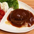 あっっっちょん's cooksnap of when they made 簡単！ふっくら！チーズINハンバーグ♡.