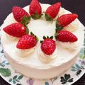☆あいちゃん's cooksnap of when they made 苺のショートケーキ.