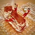 ごちそうちゃん's cooksnap of when they made オーブン不要の本格派☆ブッシュドノエル！.